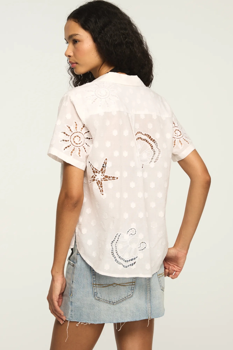 NOVELTY TIE FRONT SHIRT, image 2