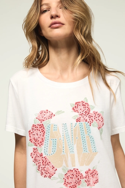 GUNS N ROSES EMBELLISHED CLASSIC CREW, image 1