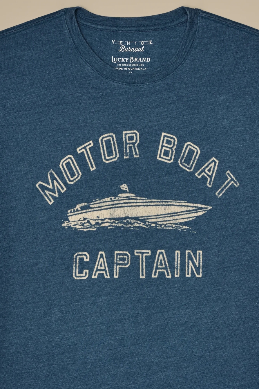 MOTOR BOAT CAPTAIN TEE, image 2