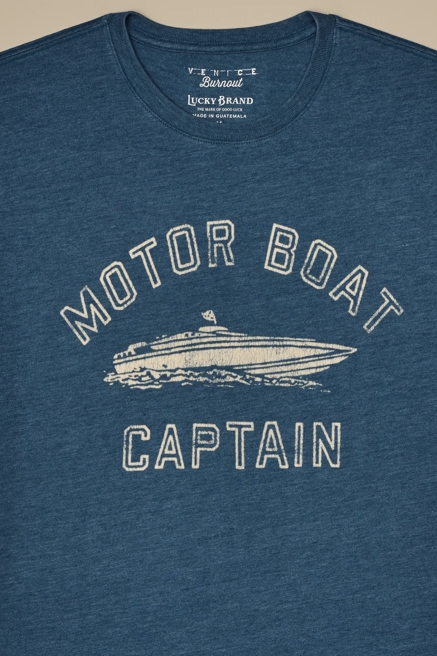 MOTOR BOAT CAPTAIN TEE, image 2