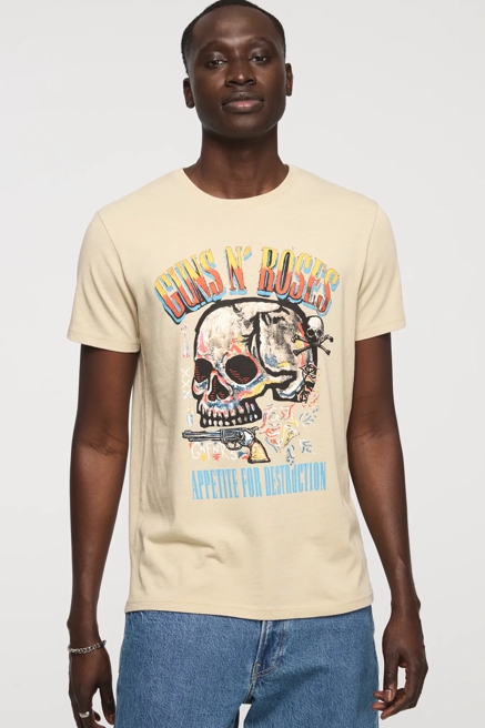 GUNS N ROSES PAINTED TEE, image 1