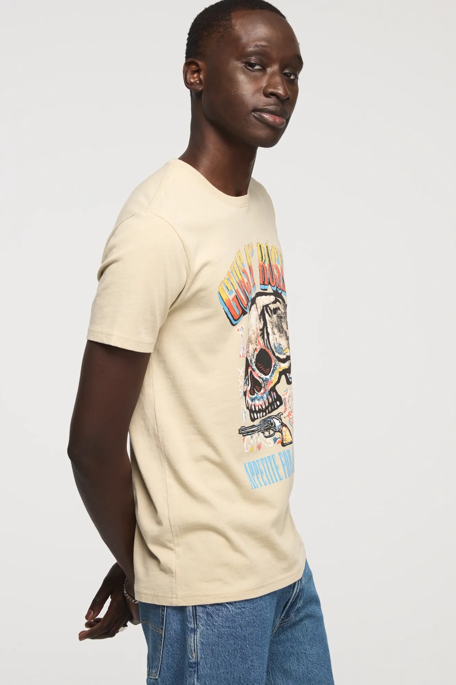 GUNS N ROSES PAINTED TEE, image 4