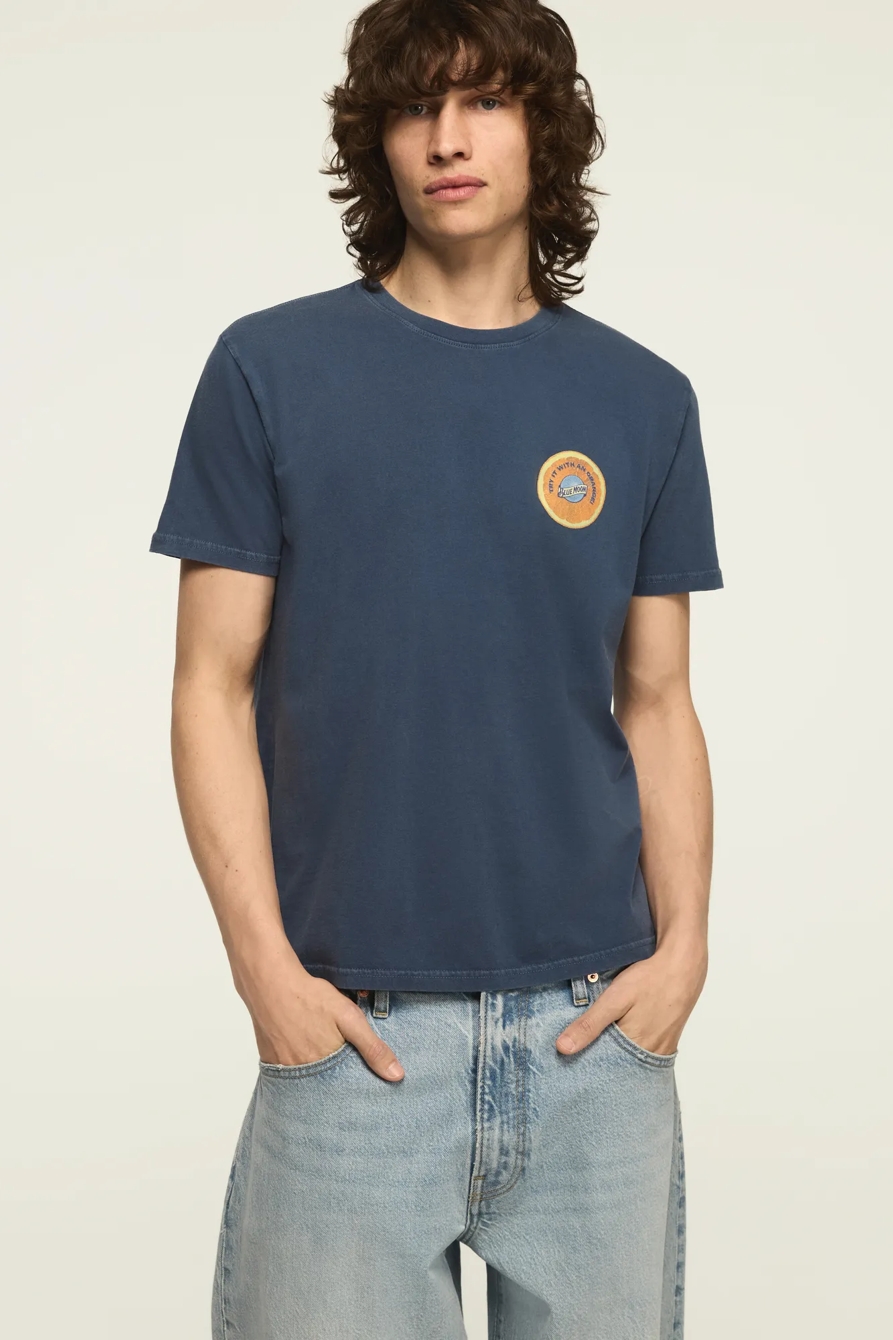 BLUE MOON ORANGE TEE, image 3