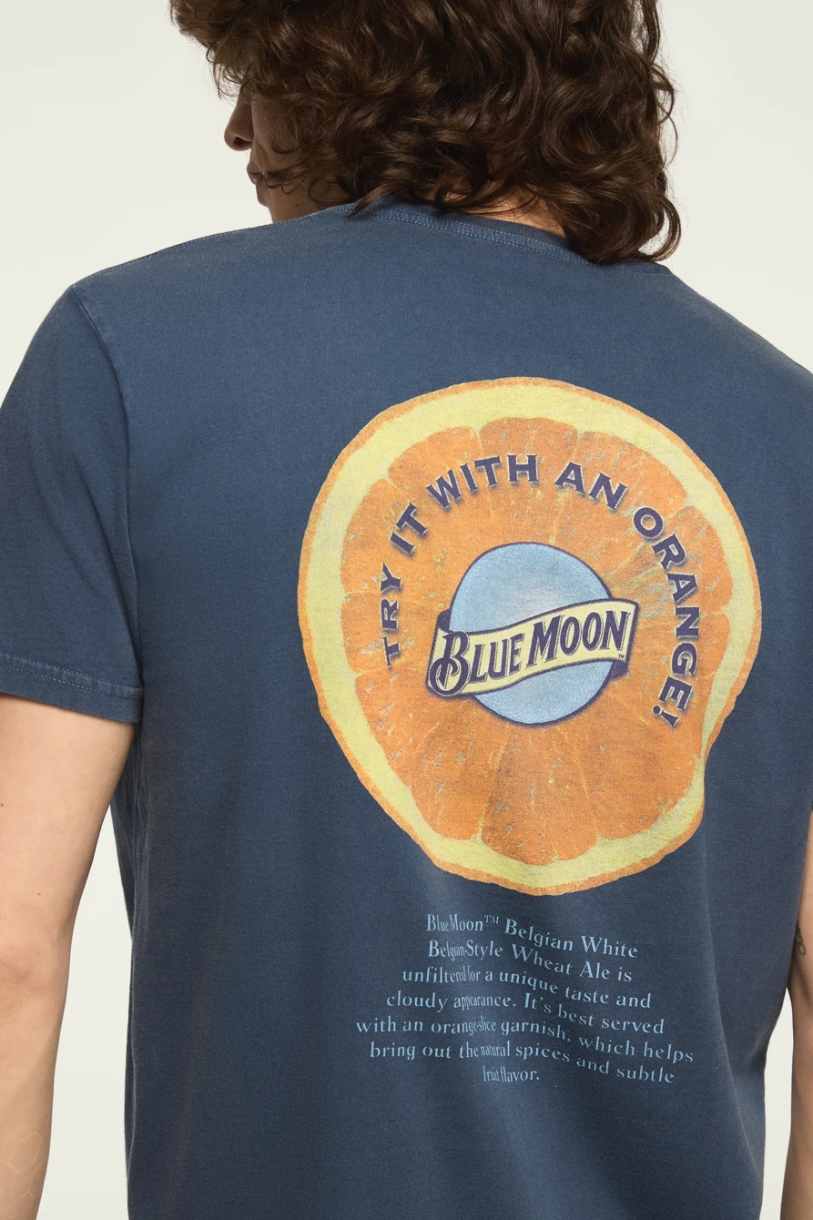 BLUE MOON ORANGE TEE, image 5