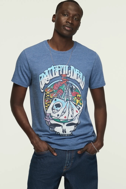 GRATEFUL DEAD POKER TEE, image 1