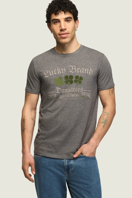 VINTAGE LUCKY LOGO TEE, image 2