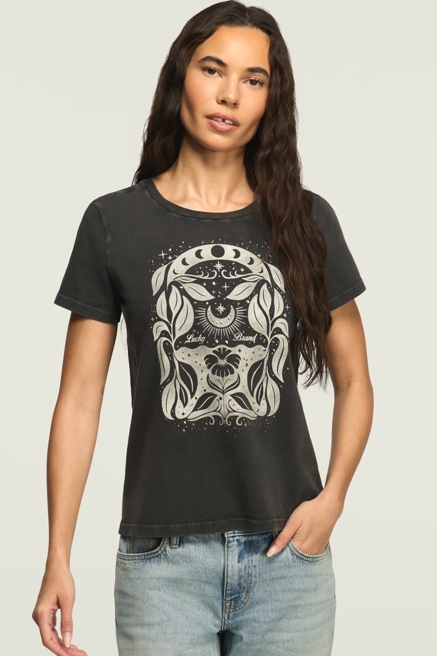 MOON FLOWER CLASSIC CREW, image 1