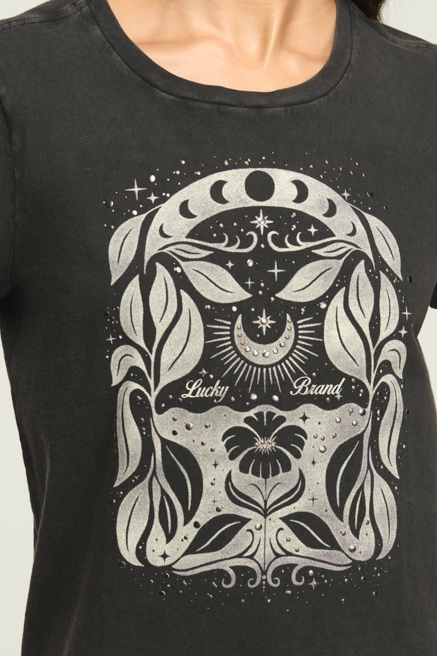 MOON FLOWER CLASSIC CREW, image 2