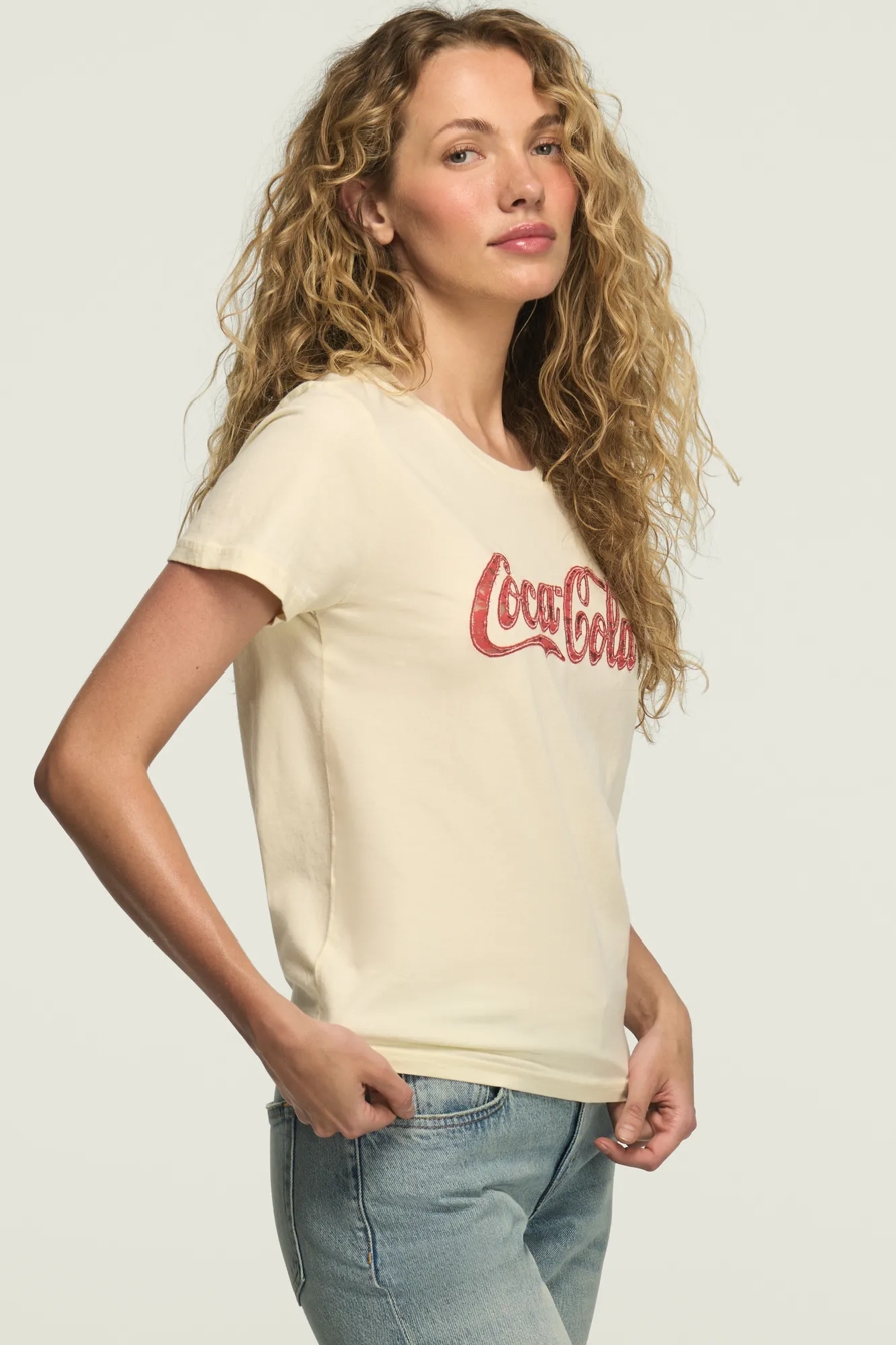 COCA COLA LACE LOGO CLASSIC CREW, image 4