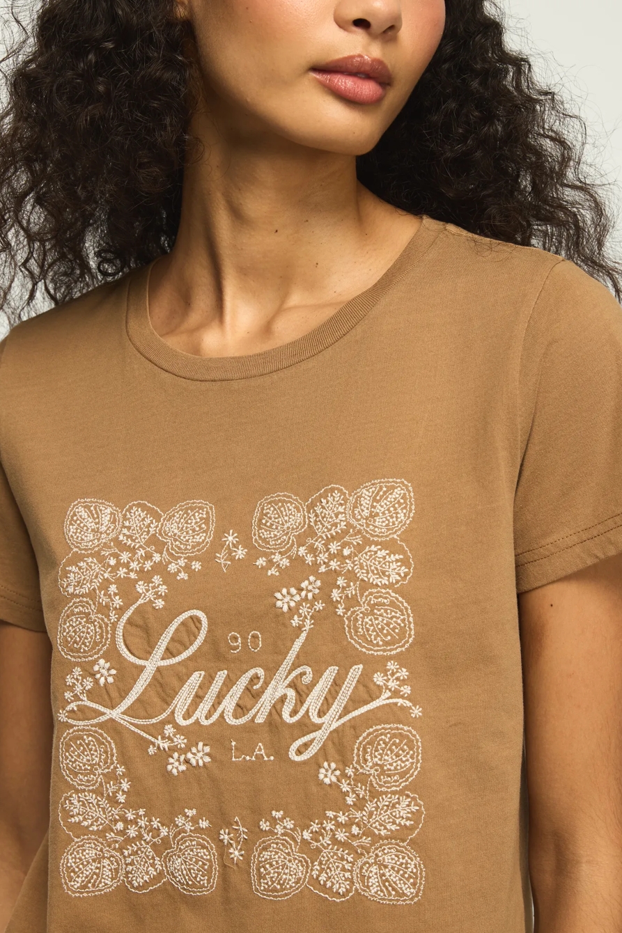 LUCKY FLORAL FRAME CLASSIC CREW, image 2
