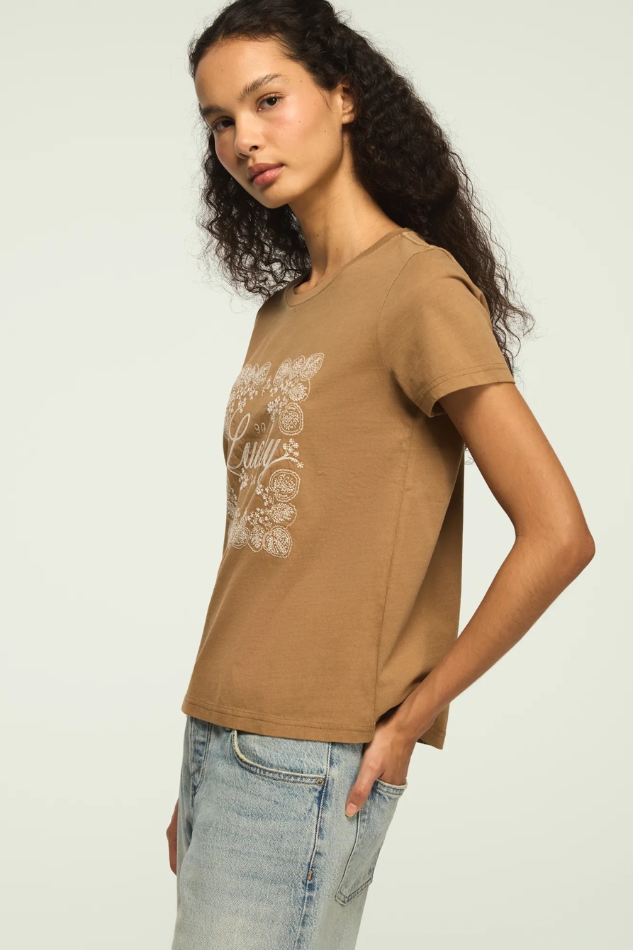 LUCKY FLORAL FRAME CLASSIC CREW, image 4