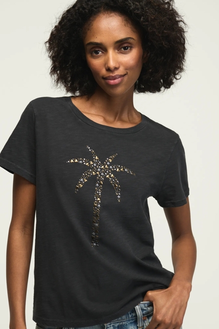 EMBELLISHED PALM CLASSIC CREW, image 1