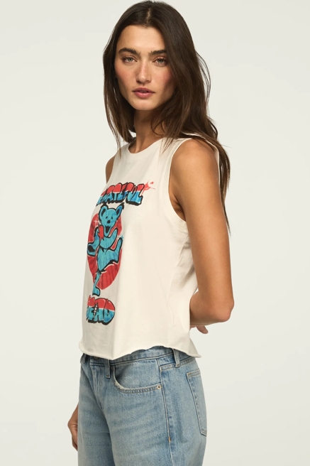 GRATEFUL DEAD AIRBRUSH MUSCLE TANK, image 3
