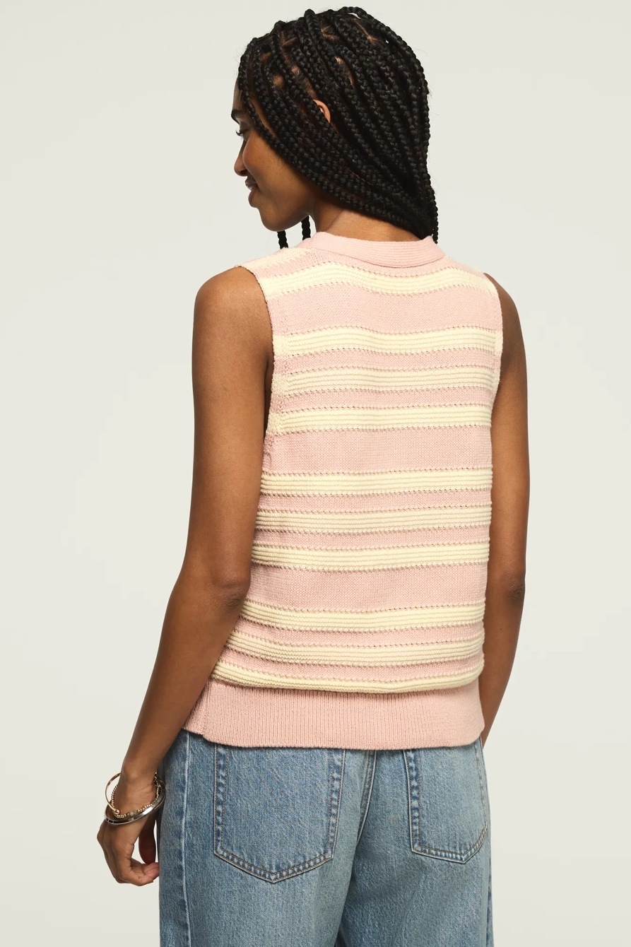 STRIPED SWEATER VEST, image 3