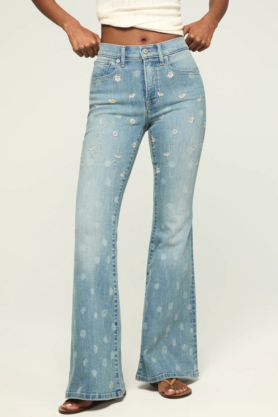 HIGH RISE DAISY STEVIE BELL FLARE, image 5