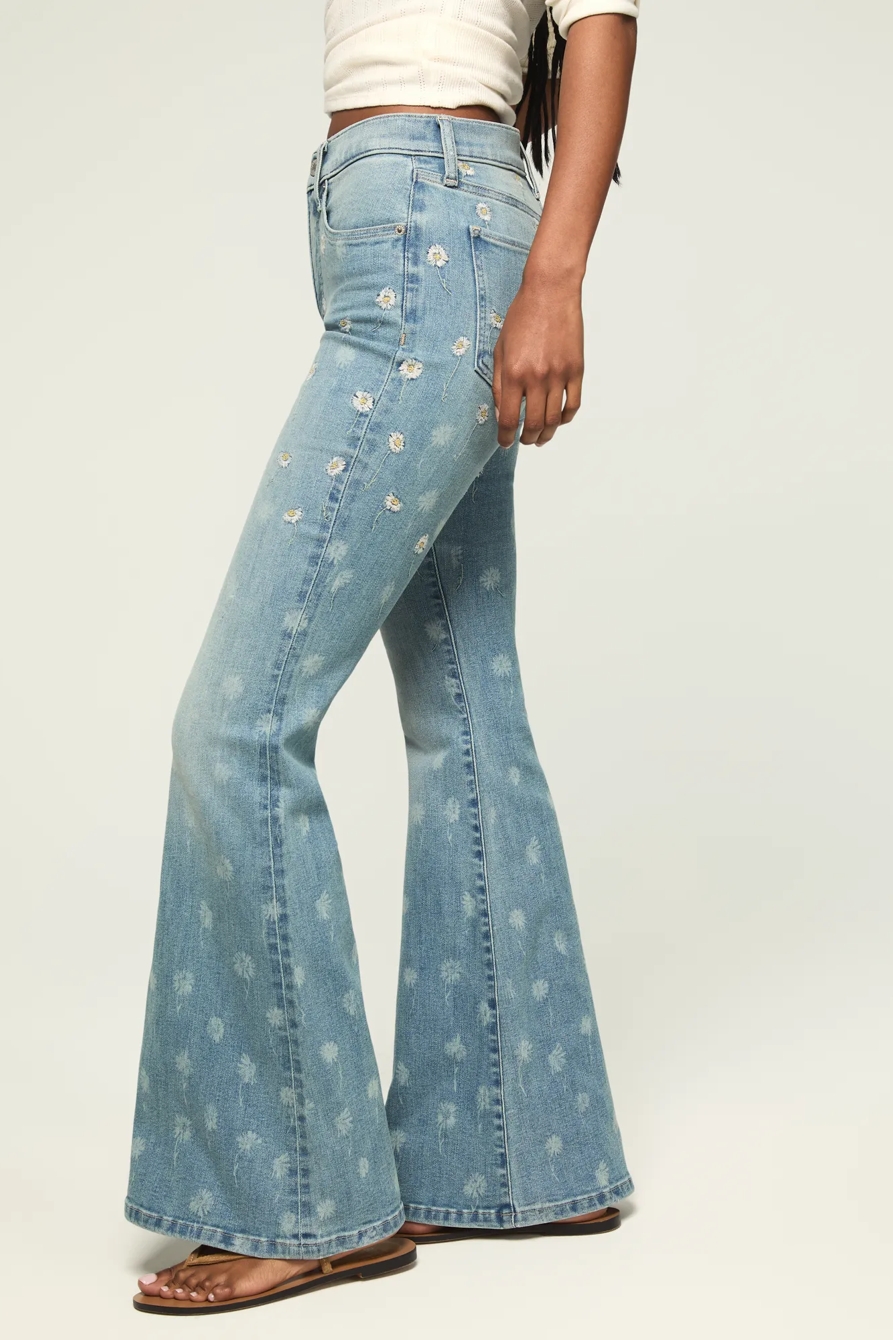 HIGH RISE DAISY STEVIE BELL FLARE, image 5