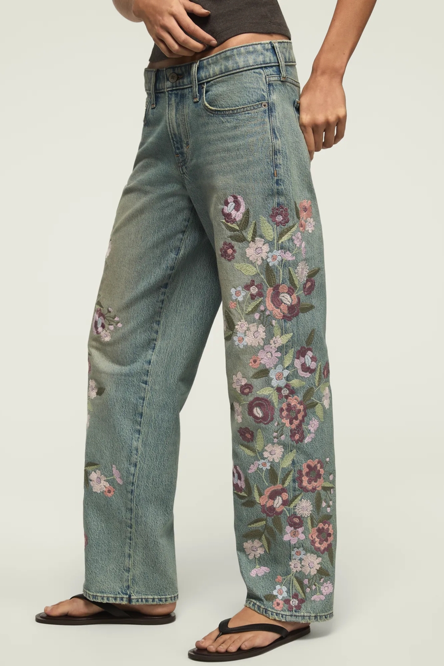 LUCKY LEGEND EMBROIDERED BAGGY, image 2