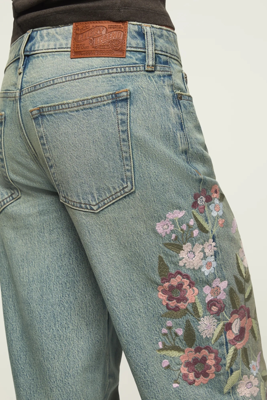 LUCKY LEGEND EMBROIDERED BAGGY, image 4