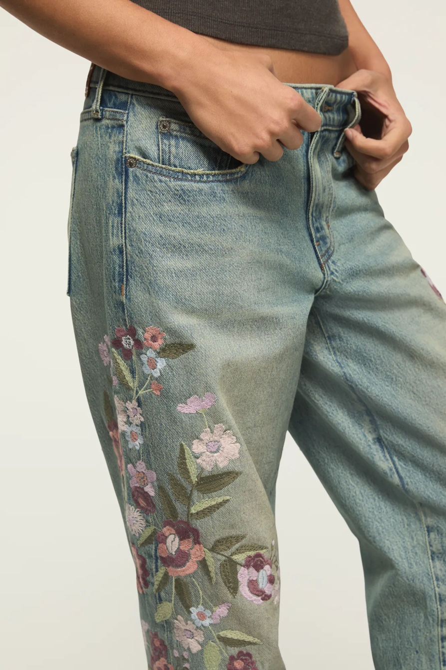 LUCKY LEGEND EMBROIDERED BAGGY, image 5