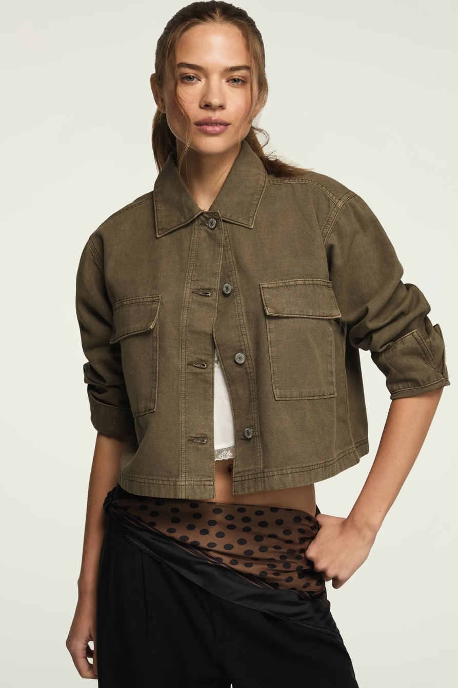 DENIM UTILITY JACKET, image 2