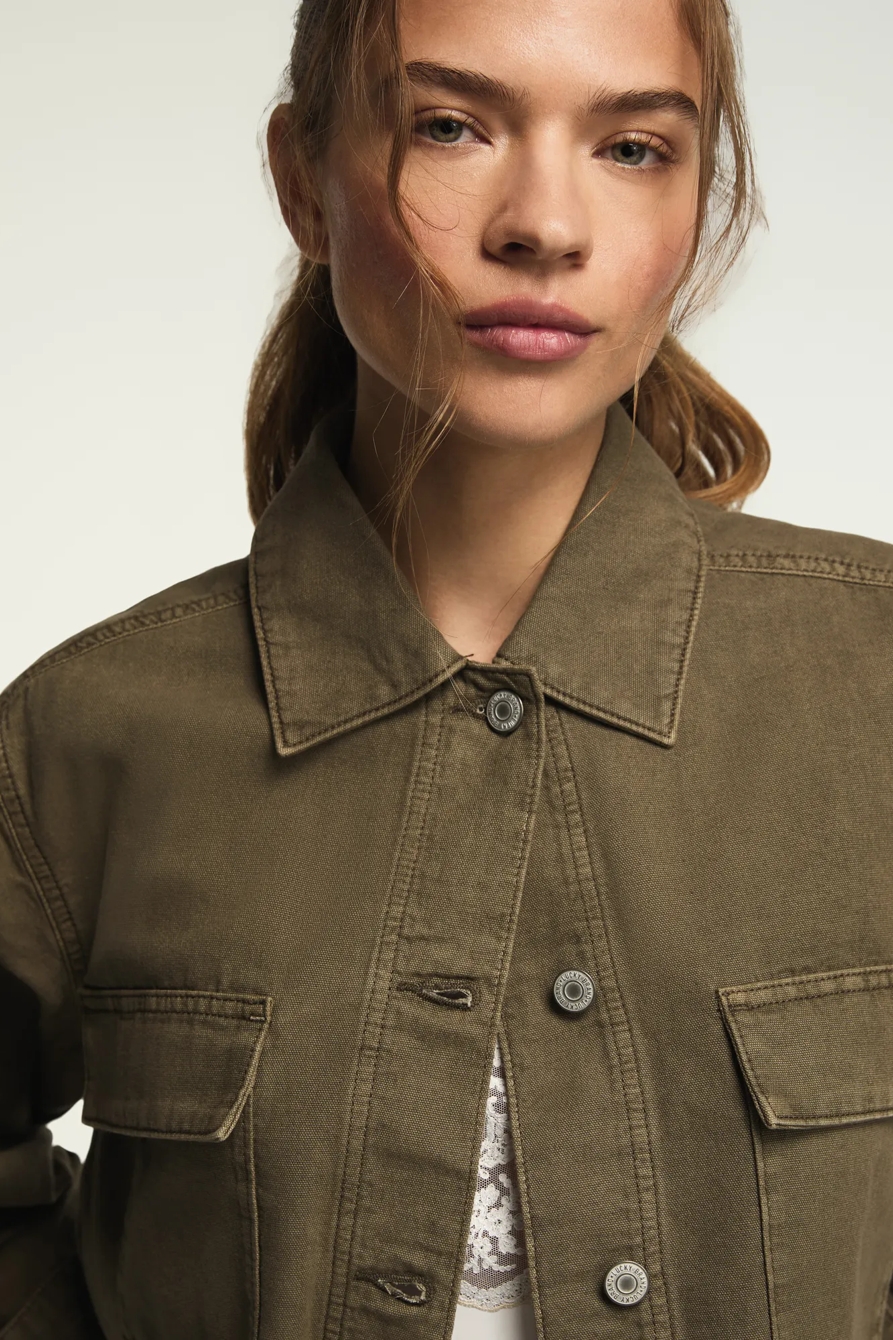 DENIM UTILITY JACKET, image 3