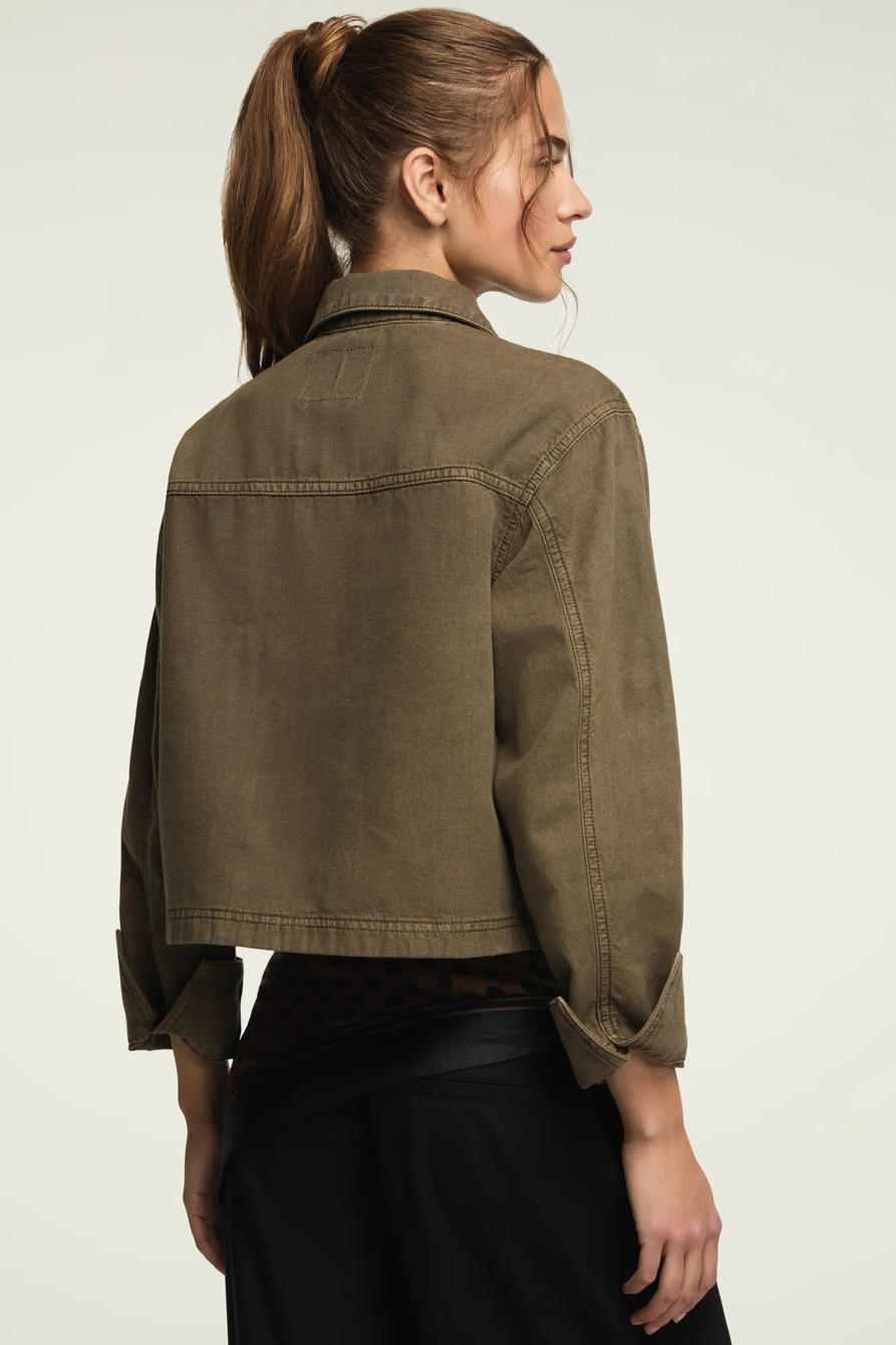 DENIM UTILITY JACKET, image 5