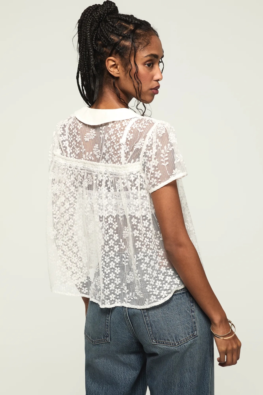 PETER PAN LACE TOP, image 3