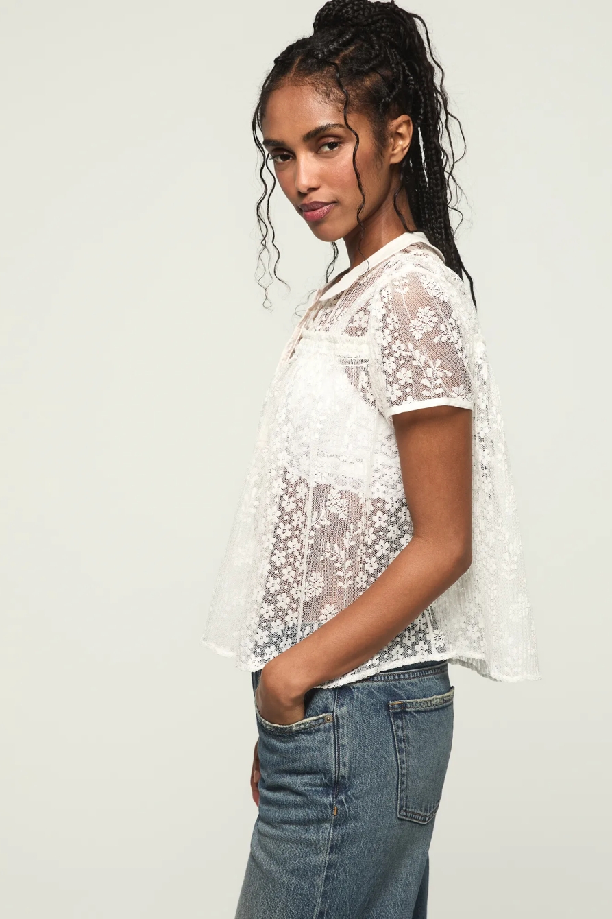PETER PAN LACE TOP, image 5