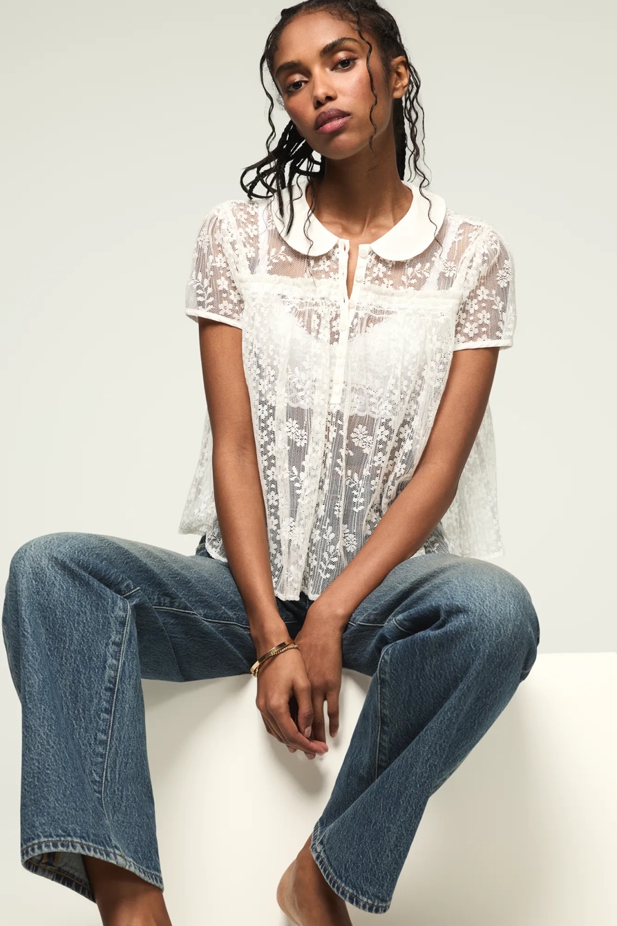 PETER PAN LACE TOP, image 6