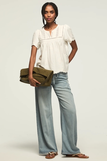 VERTICAL TRIMMED SHELL TEE, image 2