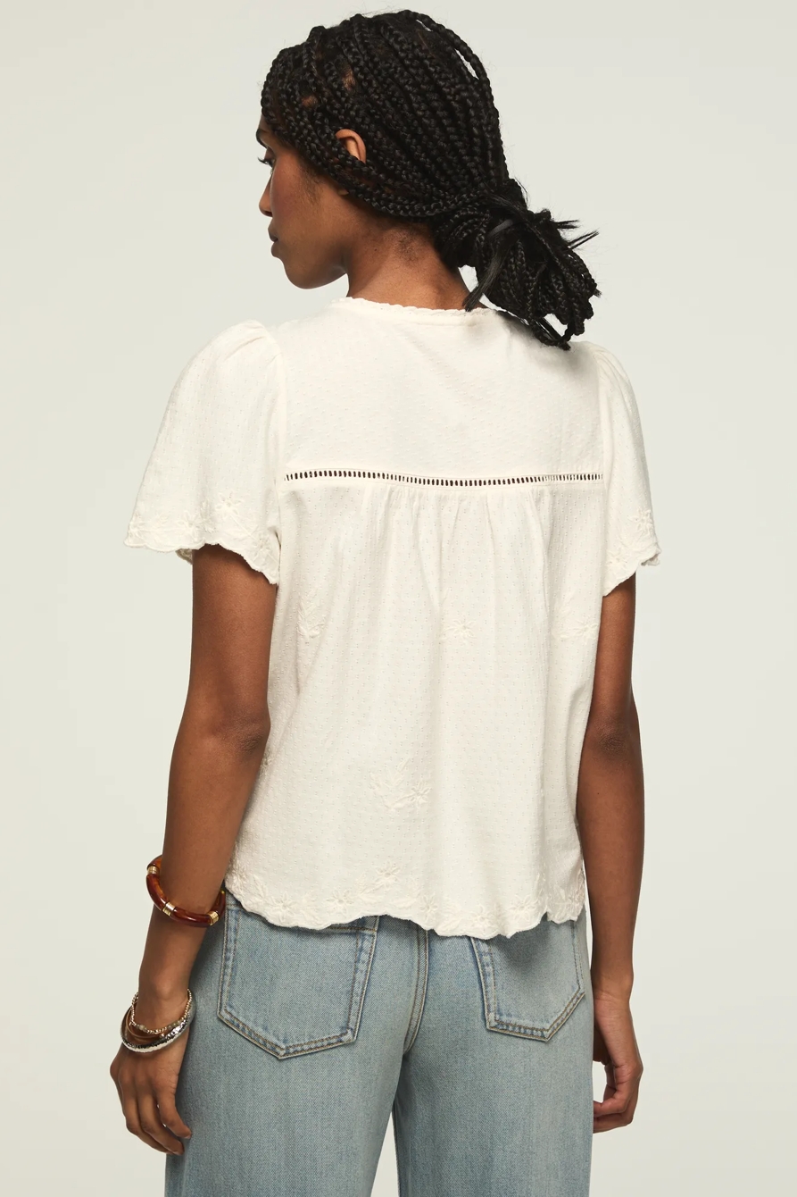VERTICAL TRIMMED SHELL TEE, image 3