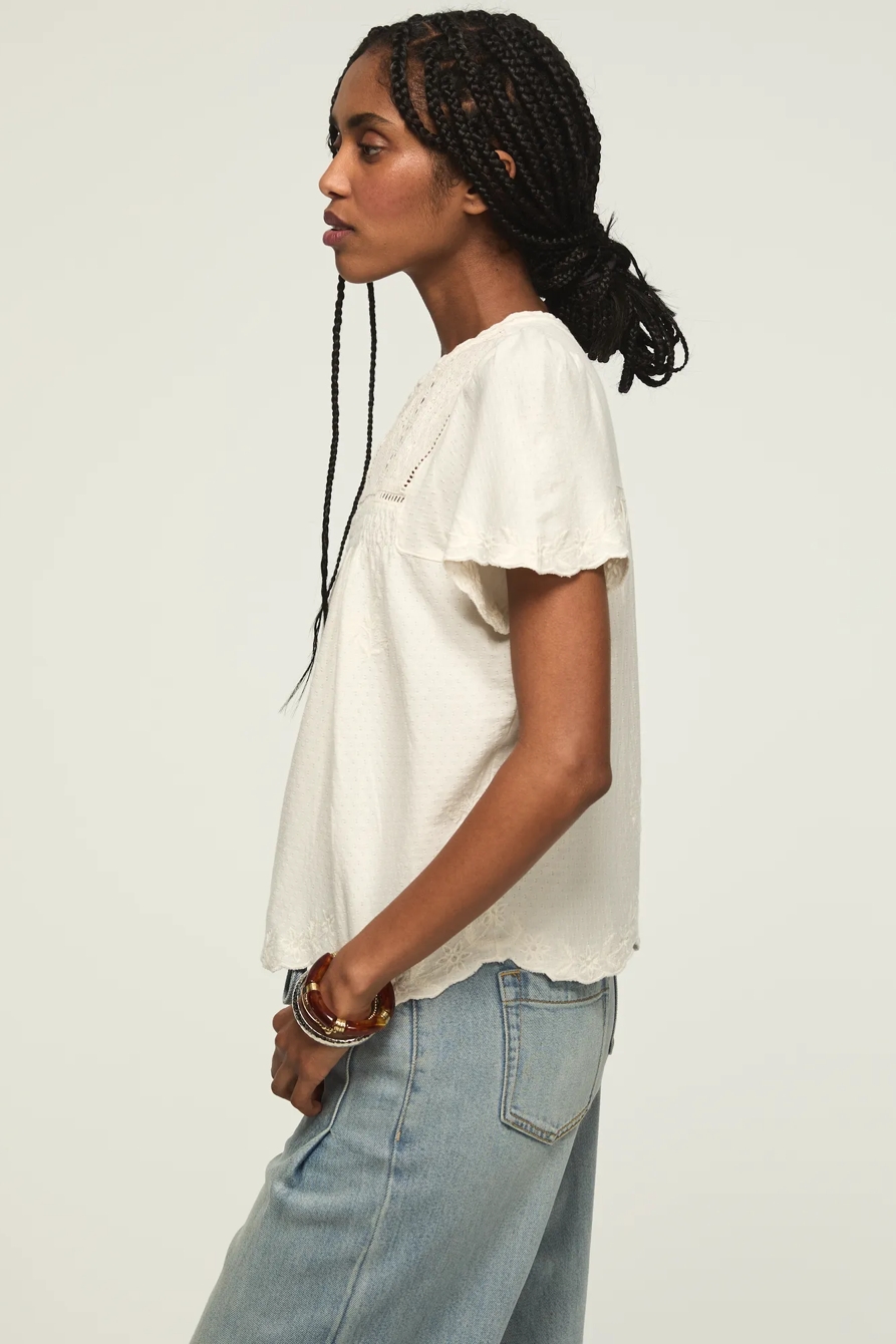 VERTICAL TRIMMED SHELL TEE, image 4