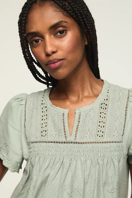 VERTICAL TRIMMED SHELL TEE, image 2