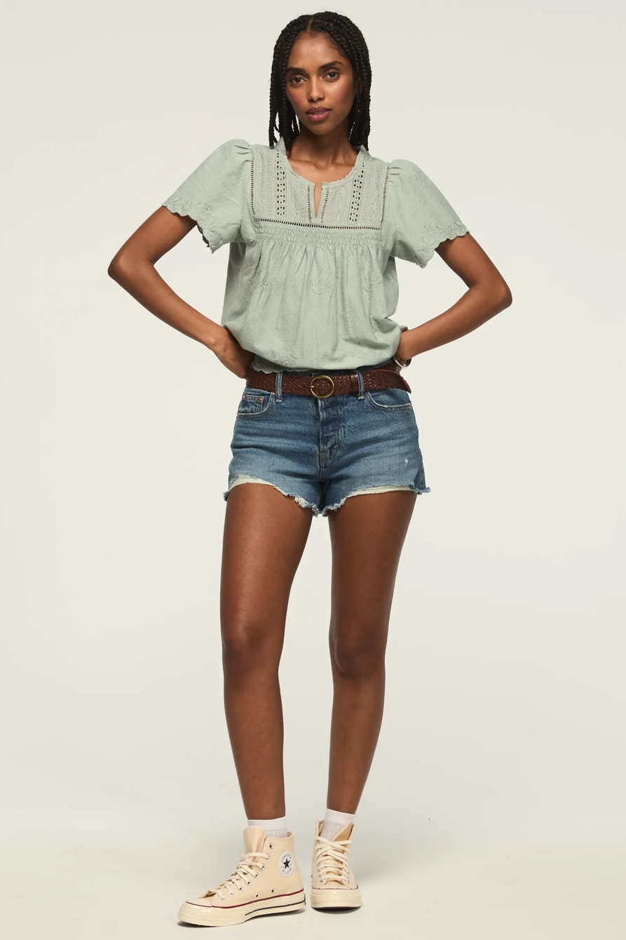 VERTICAL TRIMMED SHELL TEE, image 5