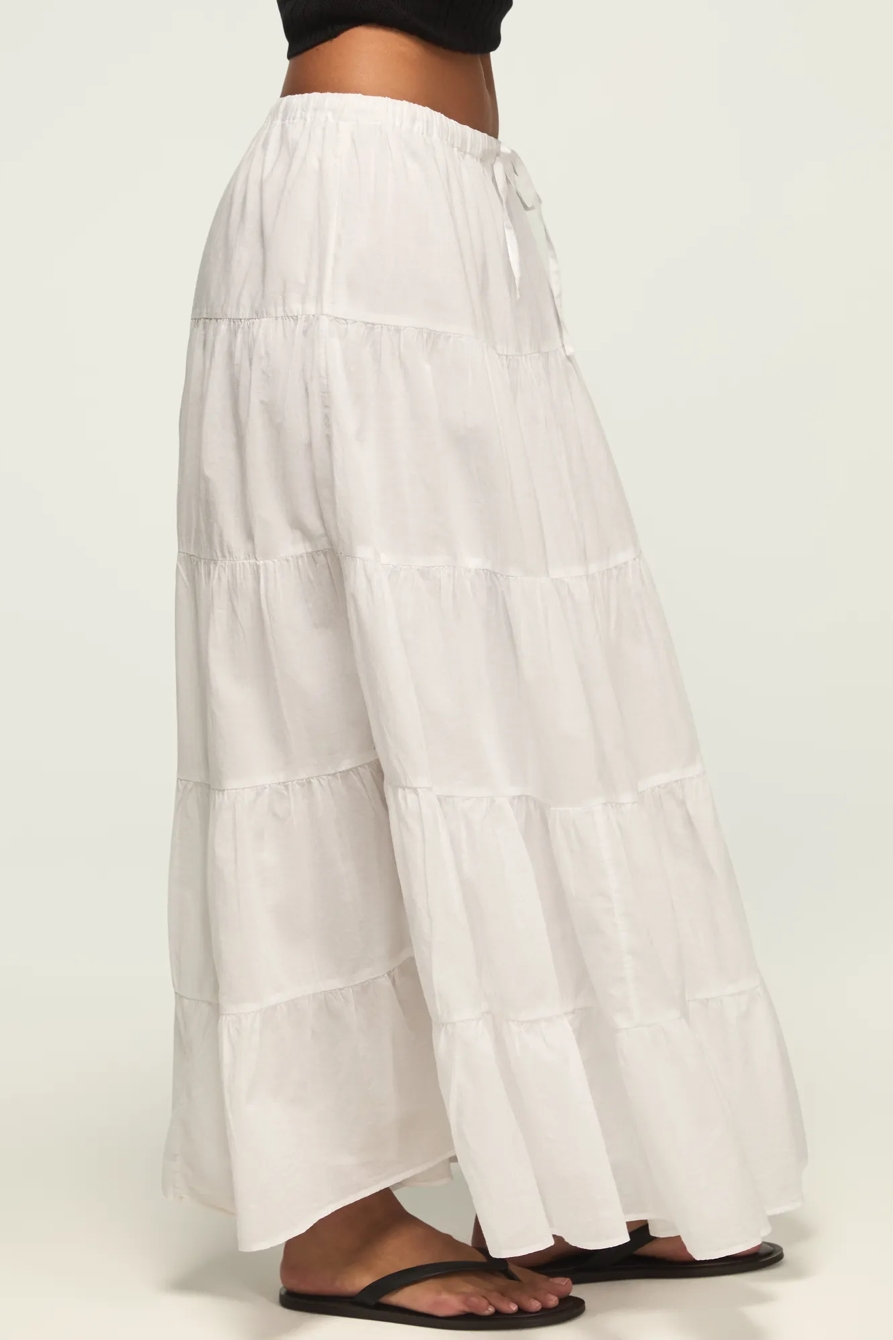 TIERED MAXI SKIRT, image 4