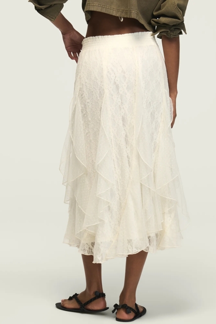 FESTIVAL LACE MIDI SKIRT, image 3