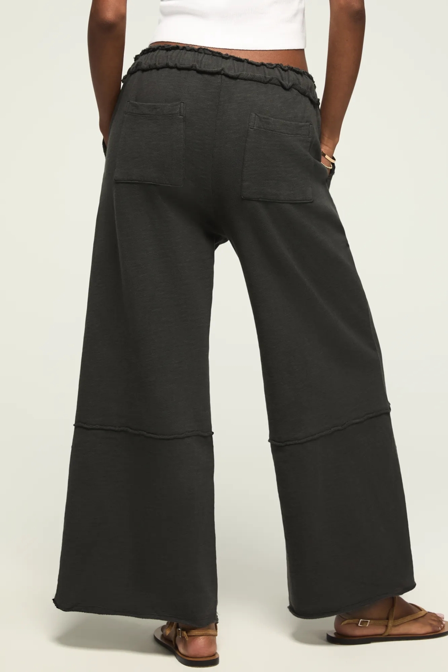 FLEECE WIDE LEG PANT, image 3