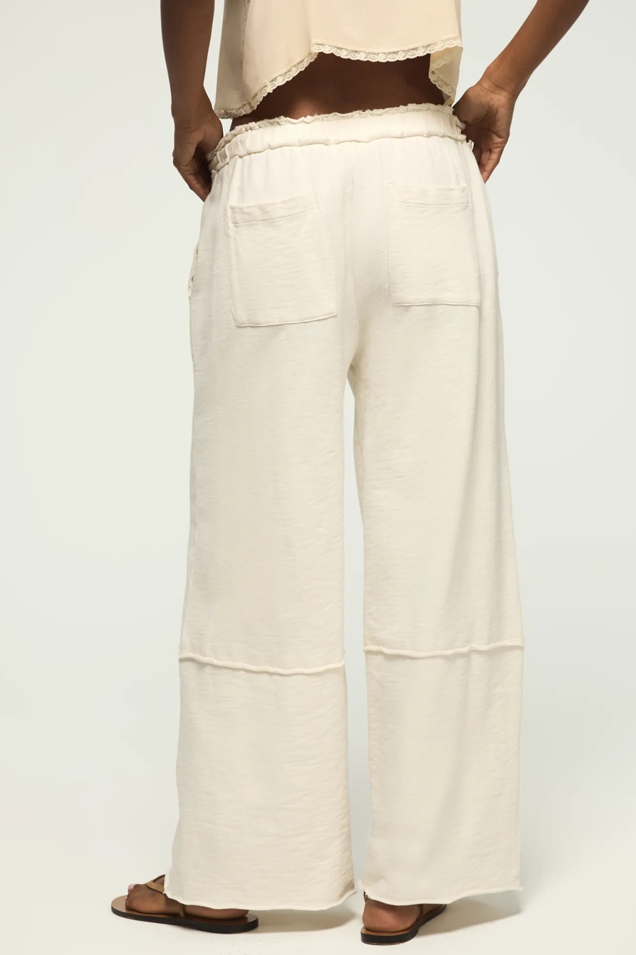 FLEECE WIDE LEG PANT, image 3