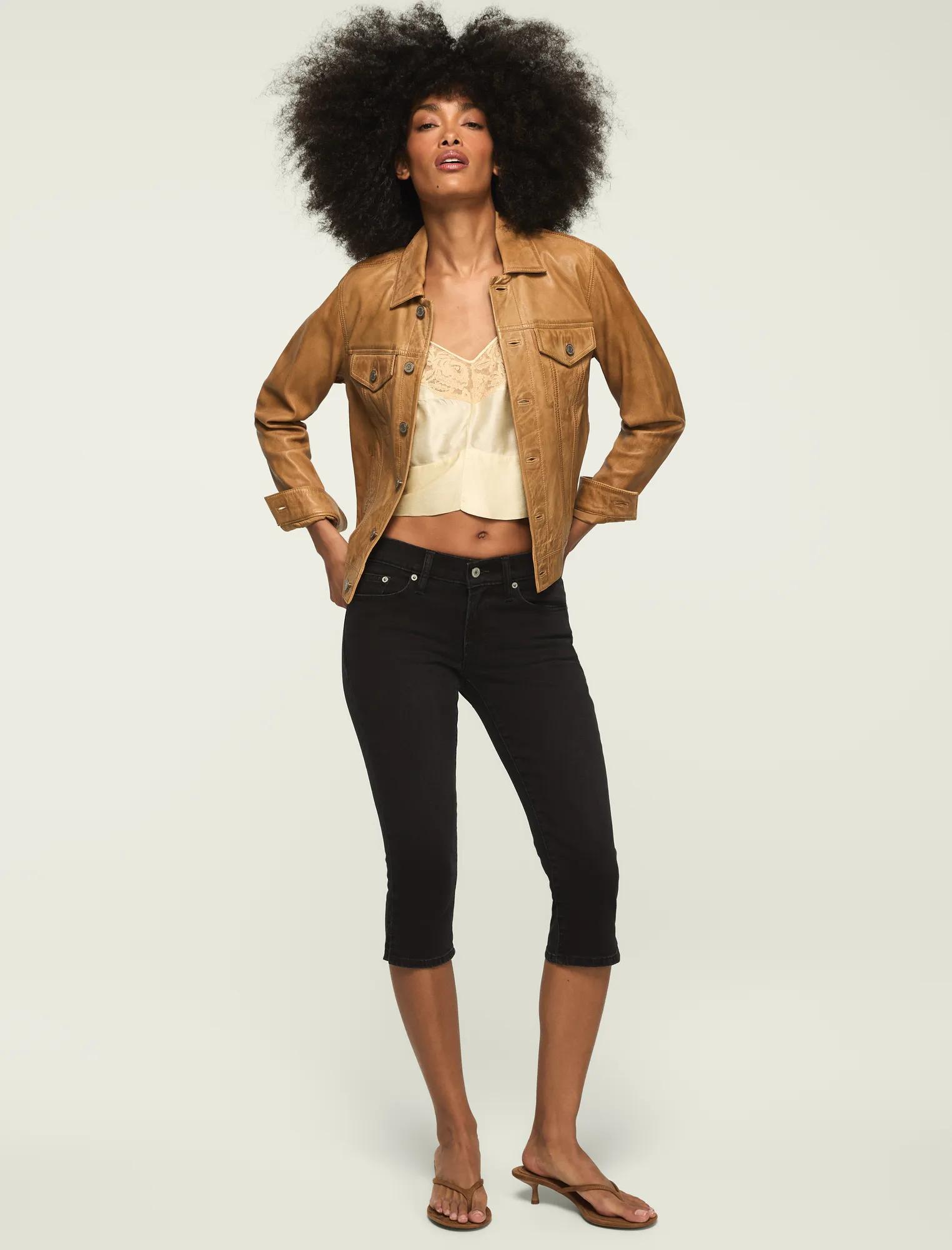 mid rise capri