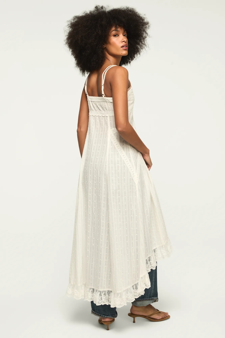 FESTIVAL LACE TRIMMED HOOK EYE TOP, image 3