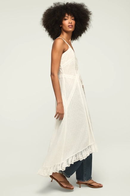 FESTIVAL LACE TRIMMED HOOK EYE TOP, image 4