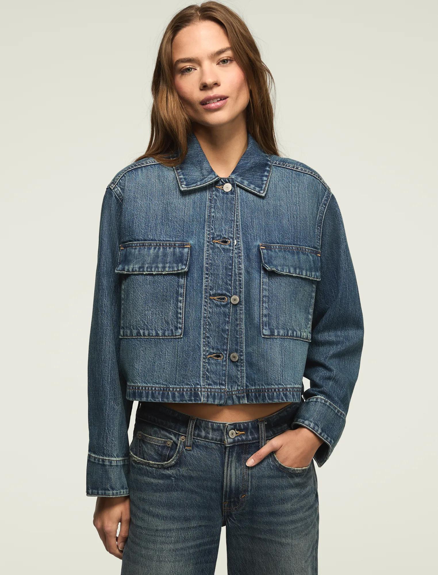 DENIM UTILITY JACKET | Lucky Brand