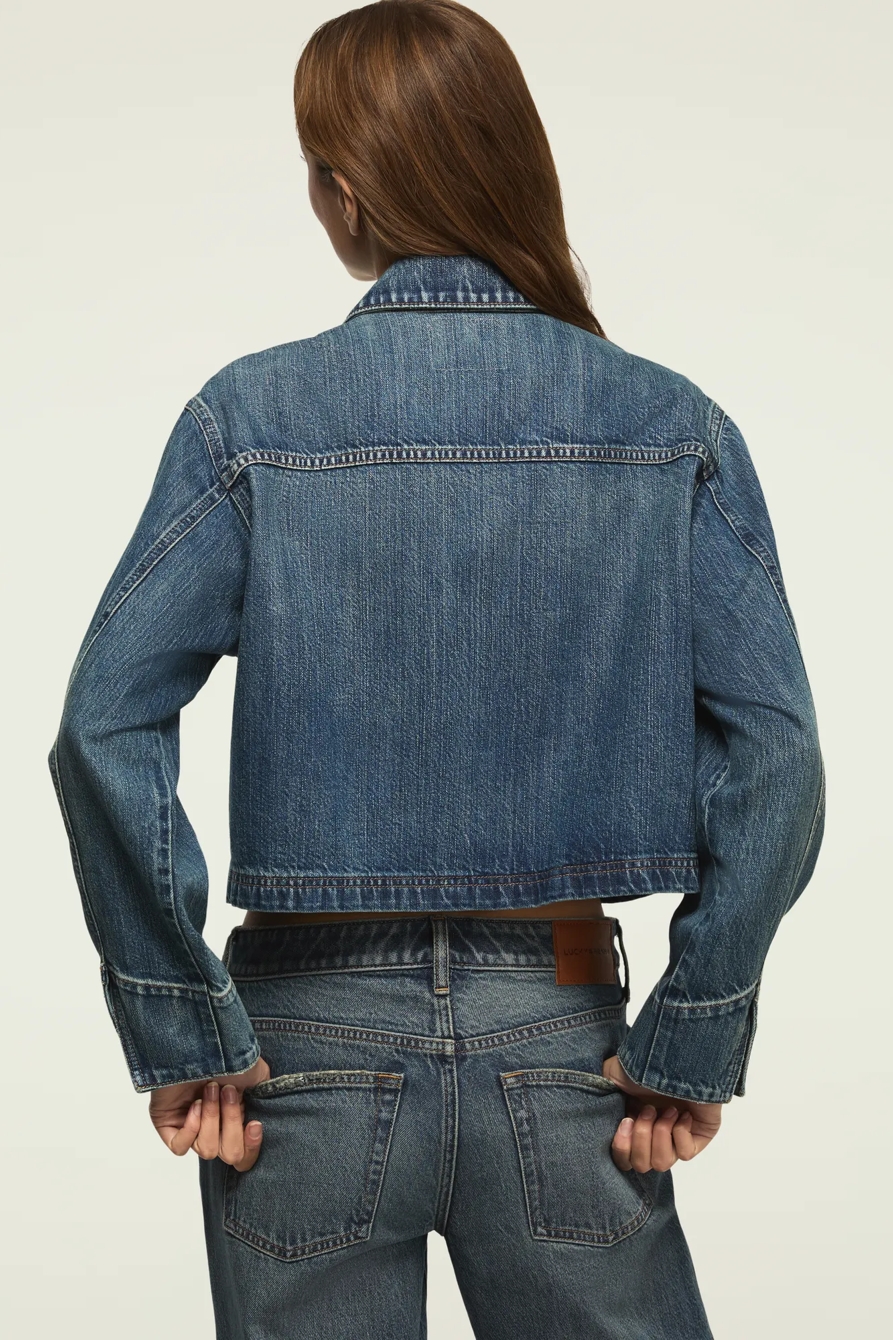 DENIM UTILITY JACKET, image 3