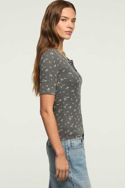 RIBBED HENLEY TEE, image 4