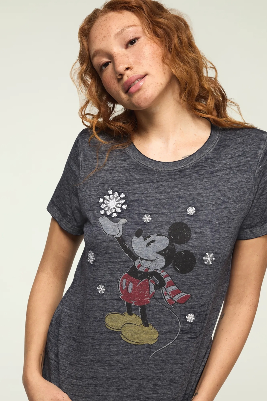 MICKEY SNOWFLAKE CLASSIC CREW, image 2
