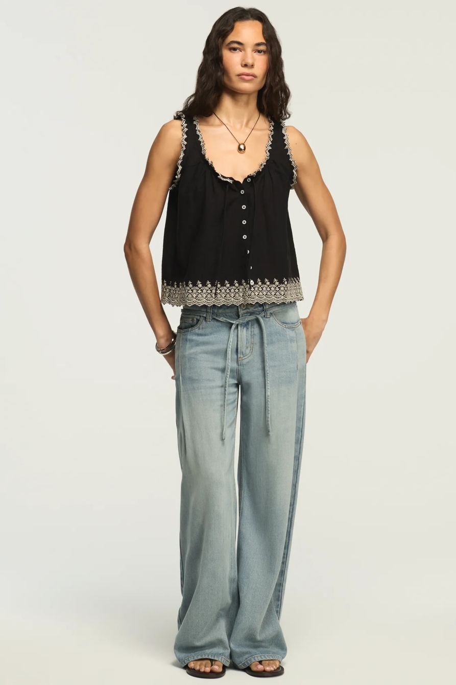 EMBROIDERED SWING TANK, image 5