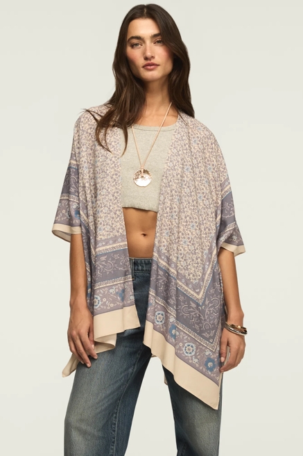 PRINTED CLASSIC KIMONO, image 1