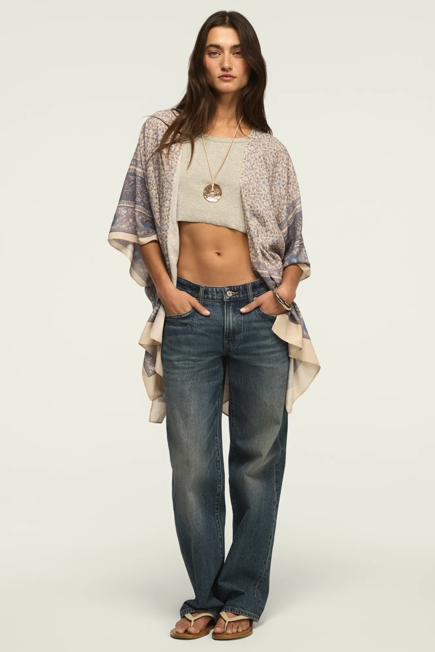PRINTED CLASSIC KIMONO, image 5