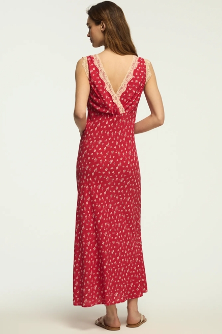 LACE SIMONE MIDI DRESS, image 3