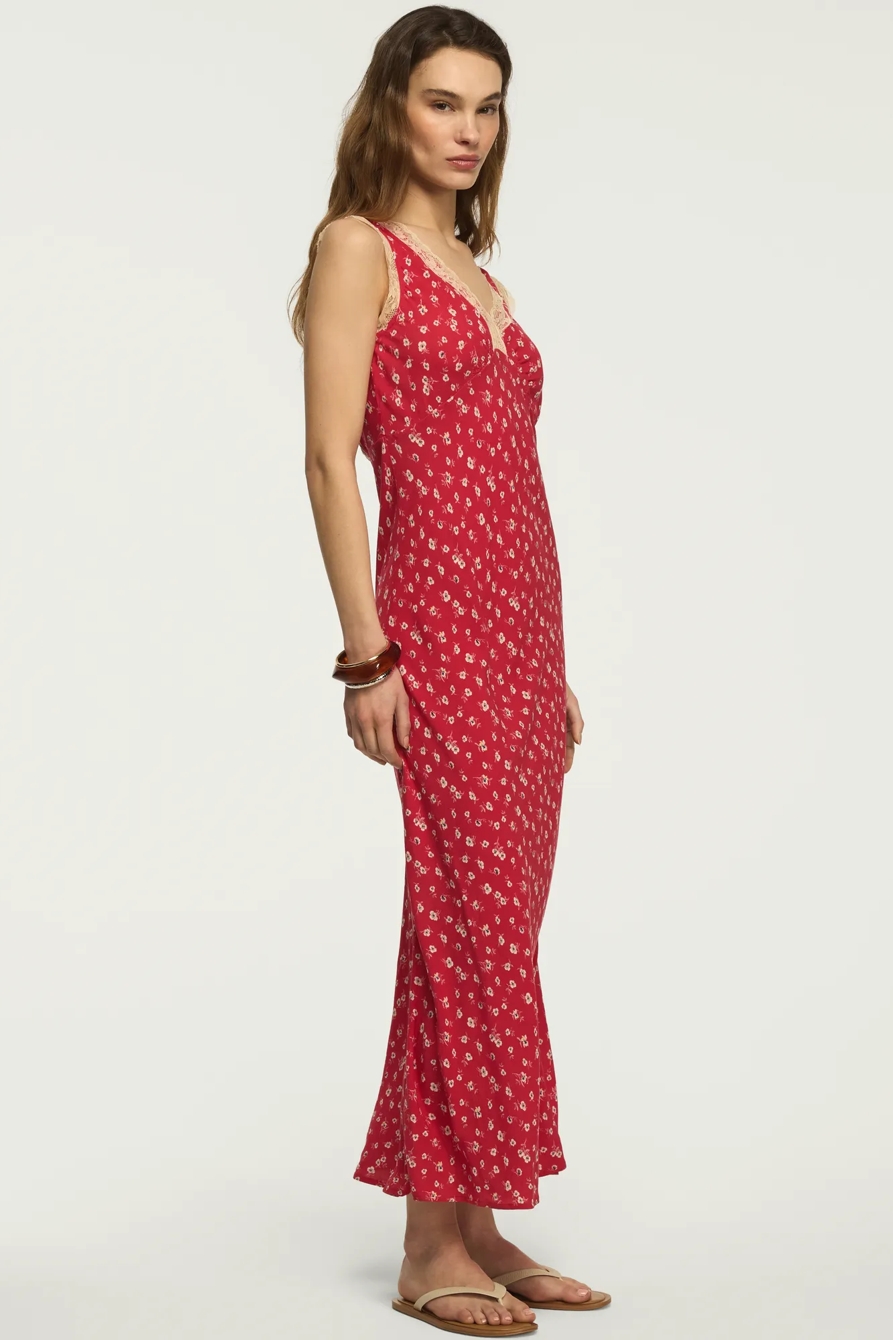 LACE SIMONE MIDI DRESS, image 4